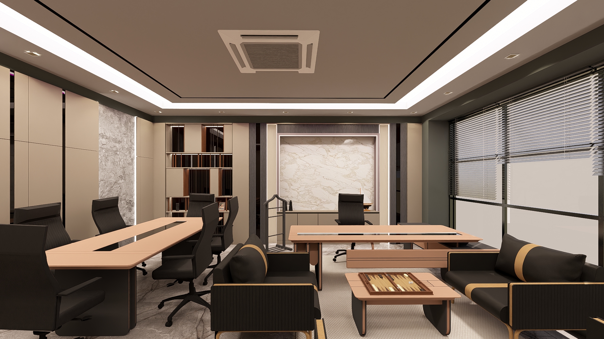 MODERN YÖNETİCİ OFİS ODASI